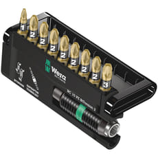 Wera 10 Piece Bit-Check Bitorsion Pozi Screwdriver Bit Set