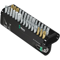 Wera 30 Piece Universal Bit-Check Screwdriver Bit and Holder Set