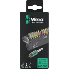Wera 30 Piece Woodworking Screwdriver Bit Set 