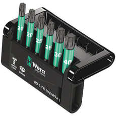 Wera Impaktor 6 Piece Bit-Check Impact Torx Screwdriver Bit Set