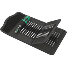 Wera 33 Piece Kraftform Kompakt Screwdriver Bit Set