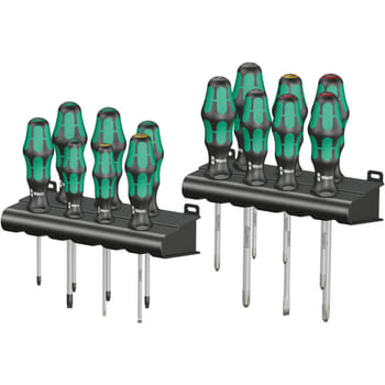 Wera 14 Piece Kraftform Plus Big Pack 300 Screwdriver Set