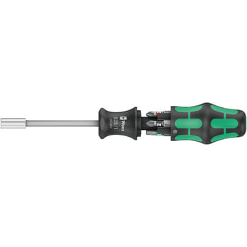 Wera 7 Piece Kraftform Kompakt Bit Holding Screwdriver and Bit Set 1