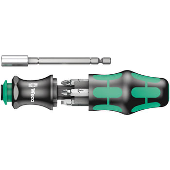 Wera 6 Piece KK28 Kraftform Kompakt Bit-Holding Screwdriver Set