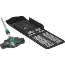 Wera Kraftform Kompakt 400 RA Rapidaptor Ratchet Screwdriver Set Imperial