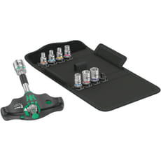 Wera Kraftform Kompakt 400 RA 9 Piece 1/4" Drive Socket Set Imperial