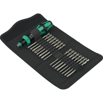 Wera Kraftform Kompakt 17 Piece Ratchet Screwdriver Set Imperial