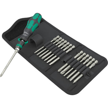 Wera RA-R M  Kraftform Kompakt 15 Piece Ratchet Screwdriver Set Imperial