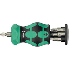 Wera Kraftform Kompakt 6 Piece Stubby Magazine Ratchet Screwdriver Set