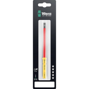 Wera Kraftform Kompakt 60 I VDE Insulated Slotted Screwdriver Blade