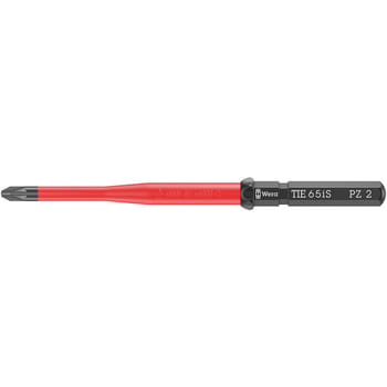 Wera Kraftform Kompakt 65 iS VDE Insulated Slim Pozi Screwdriver Blade