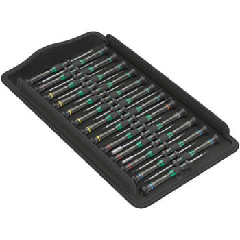 Wera 25 Piece Kraftform Micro Big Pack 1 Screwdriver Set