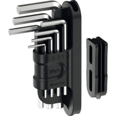 Wera Tool Check 7 Piece Modular Hex Plus 1 L Hexagon Allen Key Set
